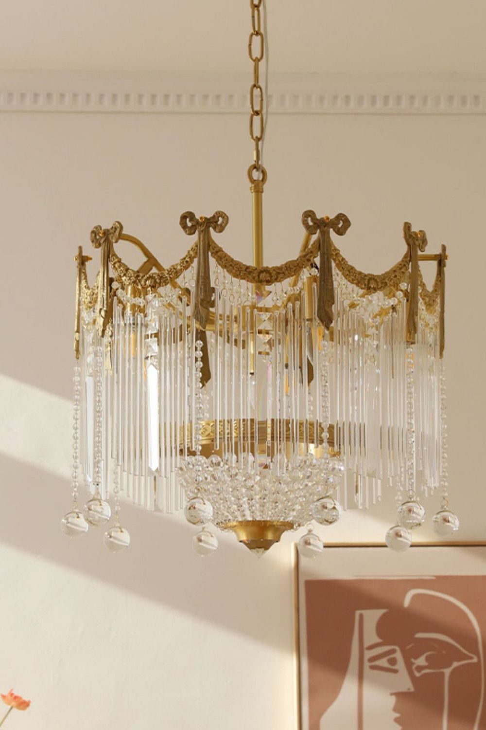 Evangeline Crystal Pendant light Chandelier