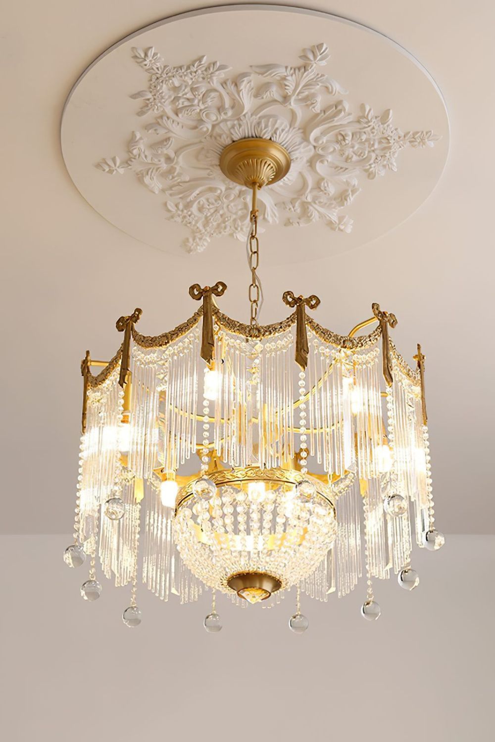 Evangeline Crystal Pendant light Chandelier