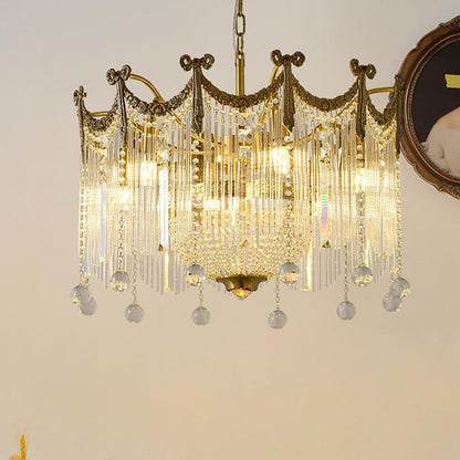 Evangeline Crystal Pendant light Chandelier