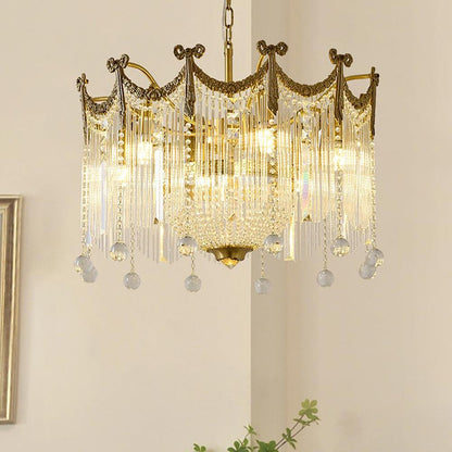 Evangeline Crystal Pendant light Chandelier