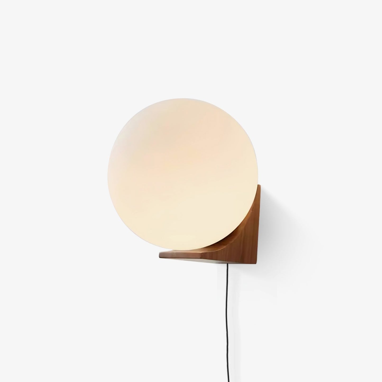 Evelyn Orb Plug-in Wall Lamp