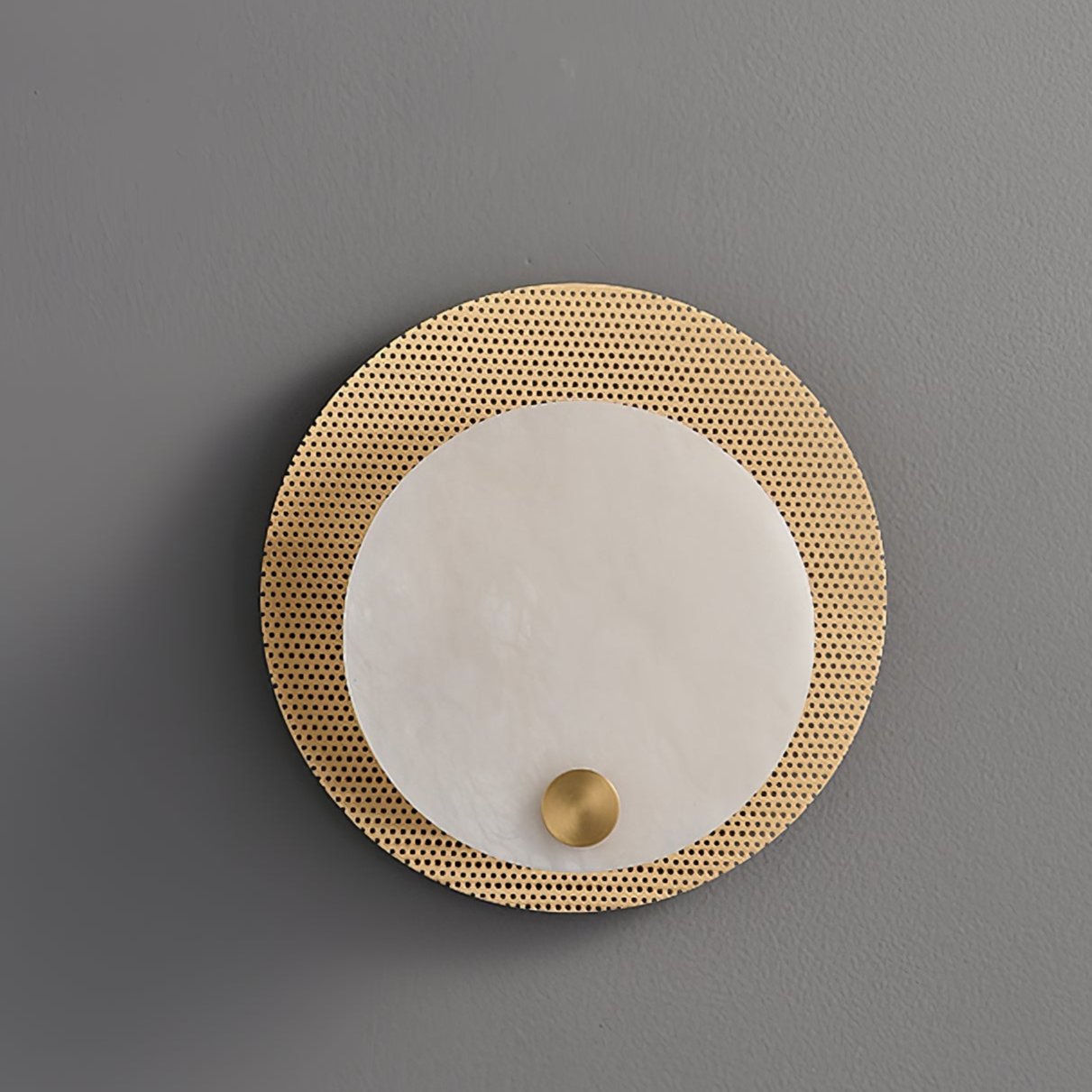 Lumen Alabaster Wall Light