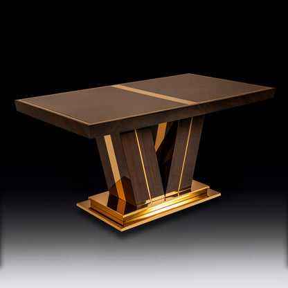 Exclusive Abstract Rectangular Designer Dining Table