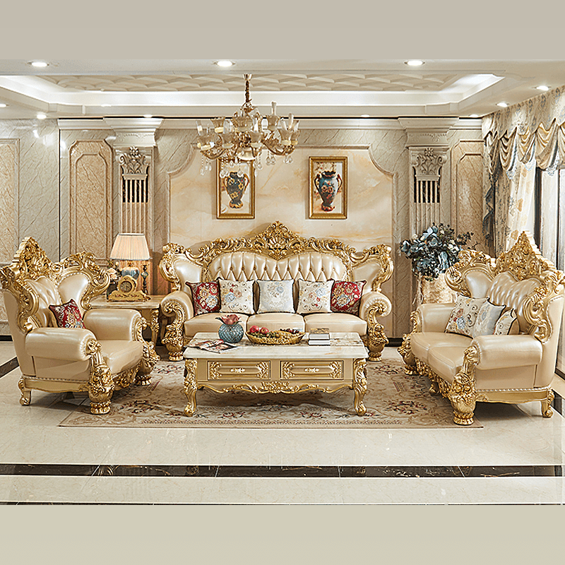 Exotic Golden Royal Sofa