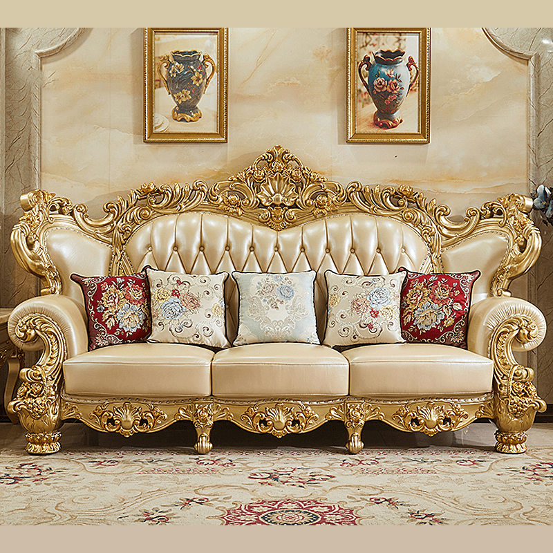 Exotic Golden Royal Sofa