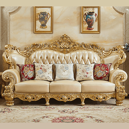 Exotic Golden Royal Sofa