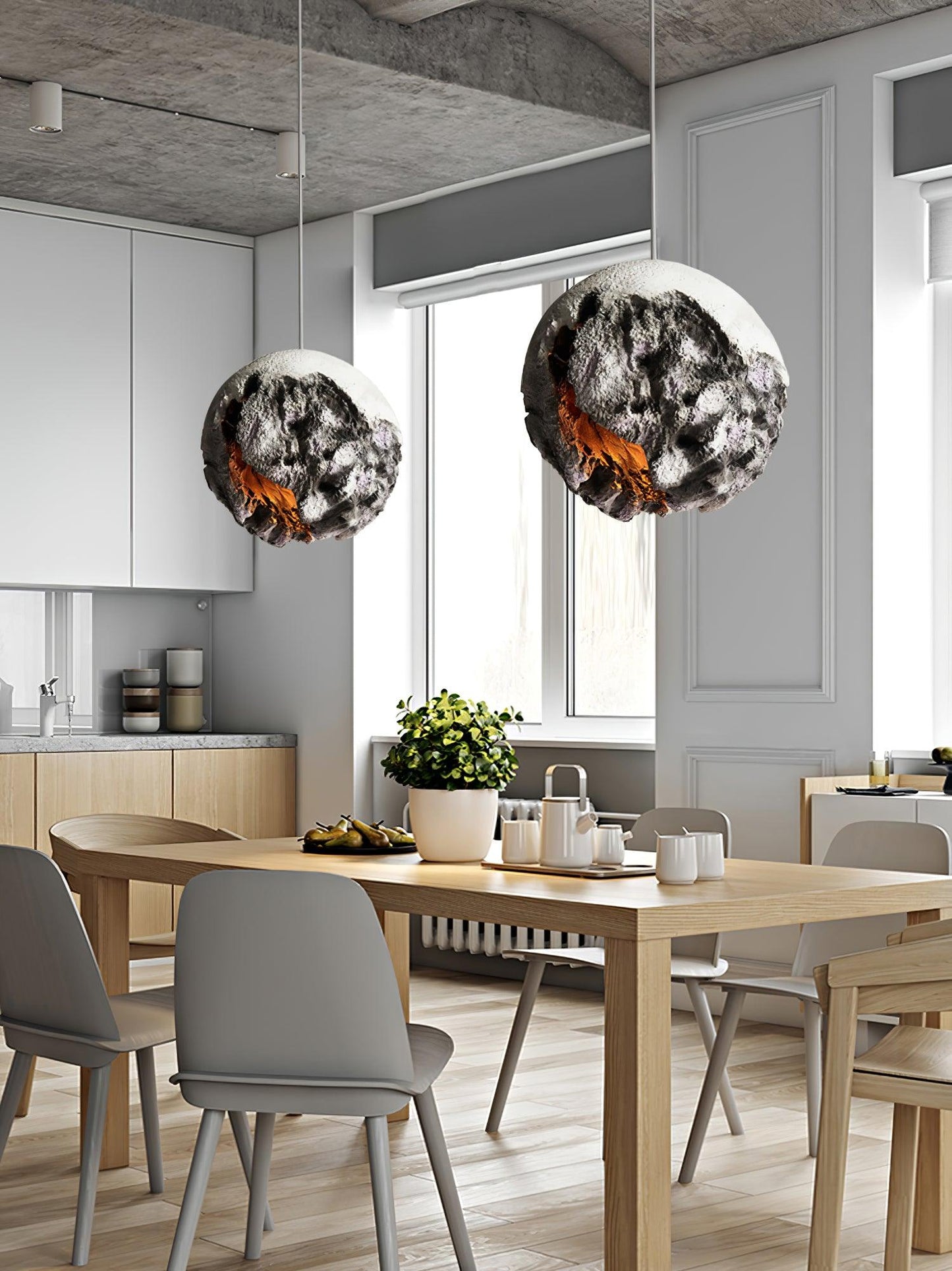 Irregular Planet Pendant Lamp