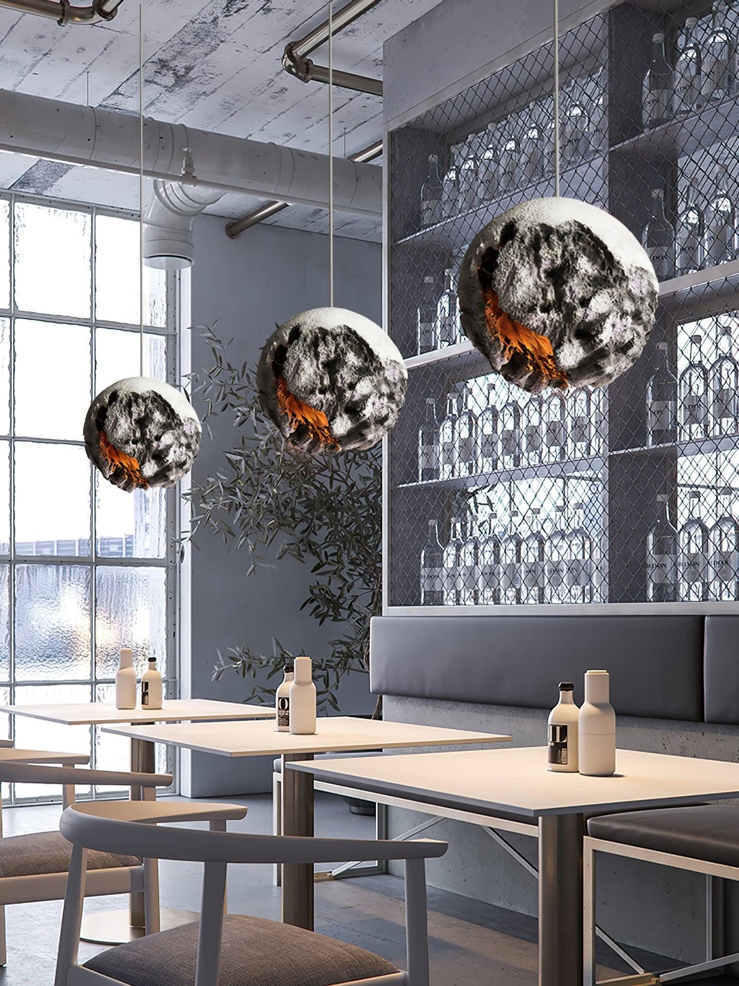 Irregular Planet Pendant Lamp