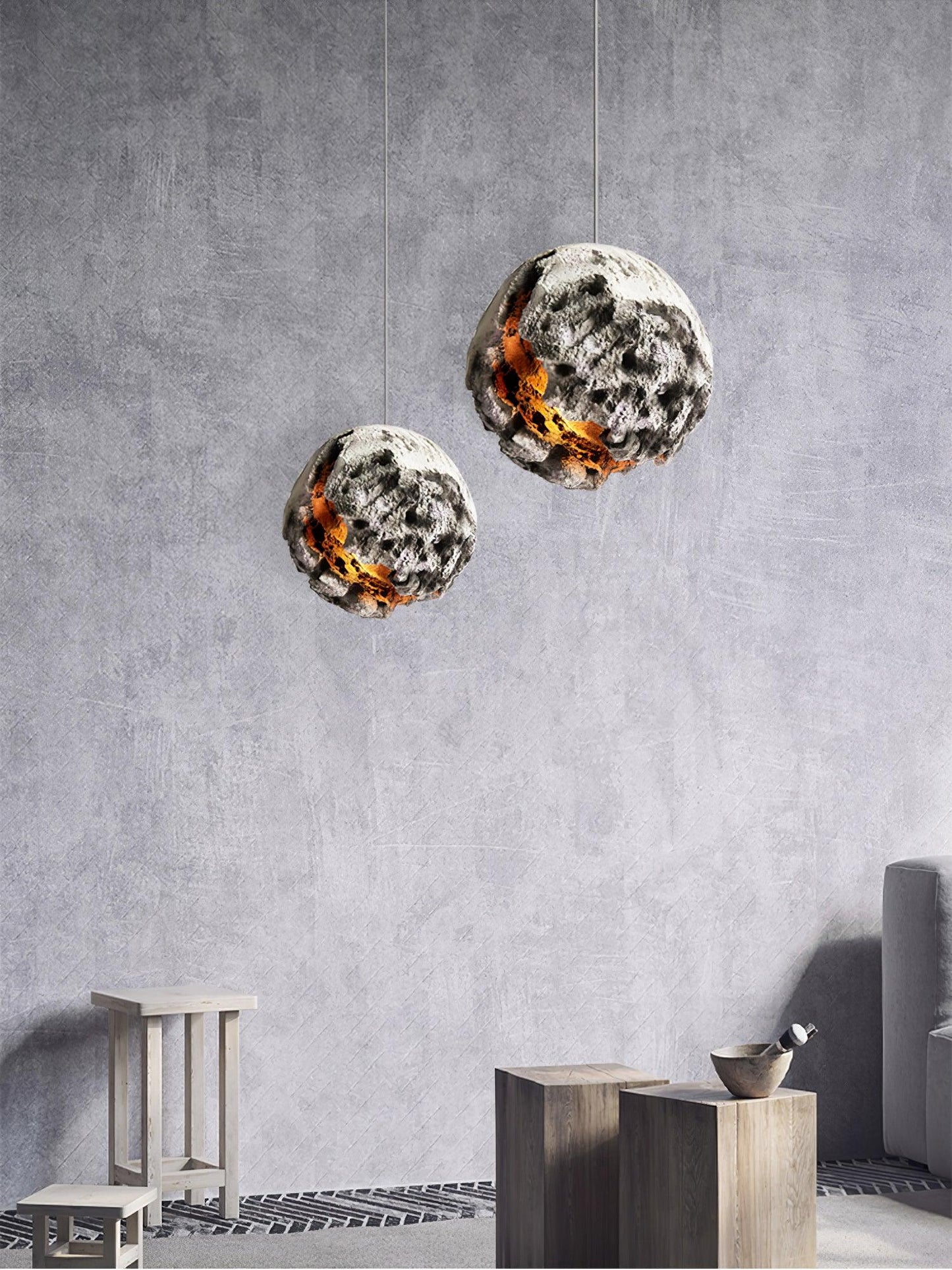 Irregular Planet Pendant Lamp