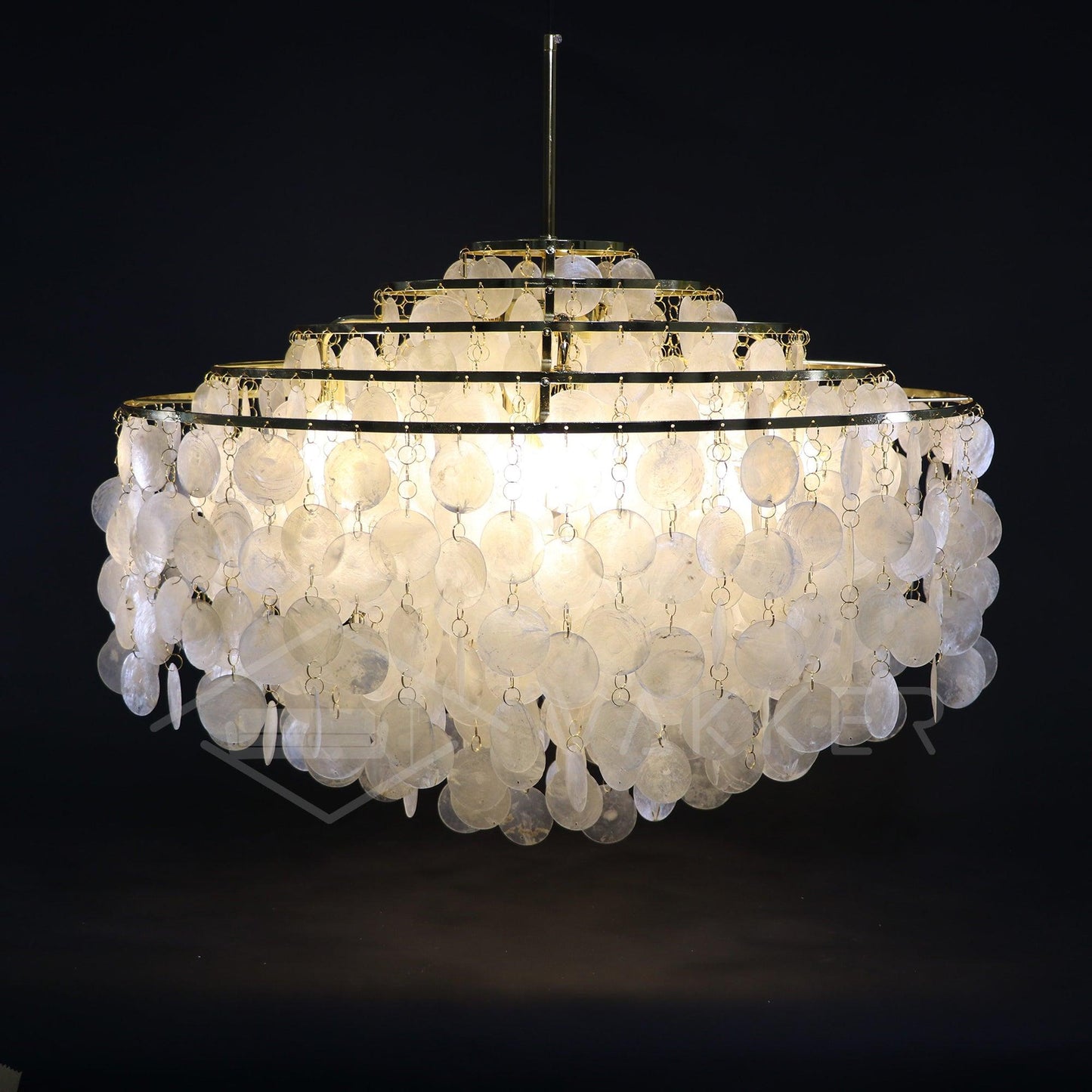 Round Shell Pendant light Chandelier