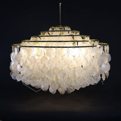 Round Shell Pendant light Chandelier