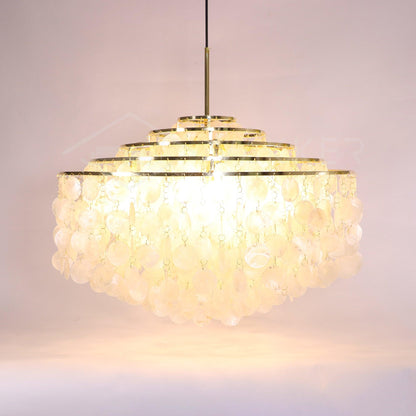 Round Shell Pendant light Chandelier