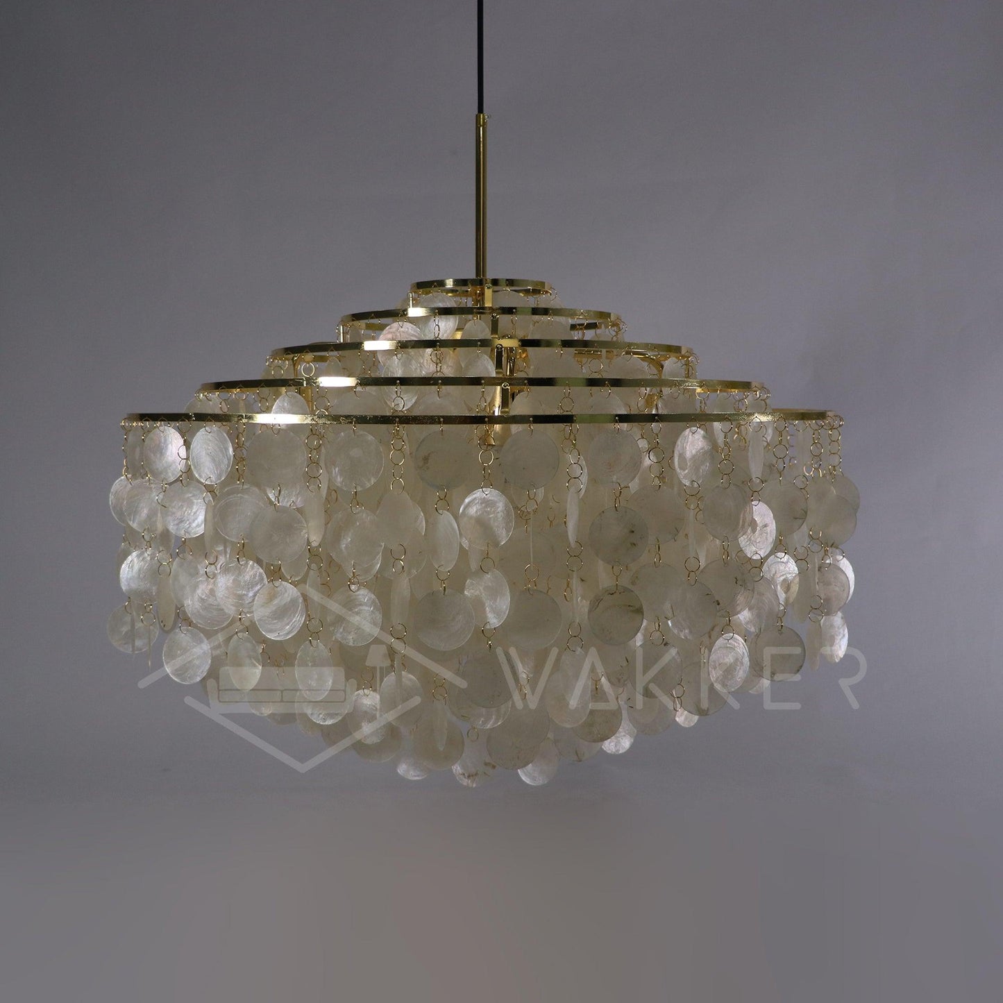 Round Shell Pendant light Chandelier