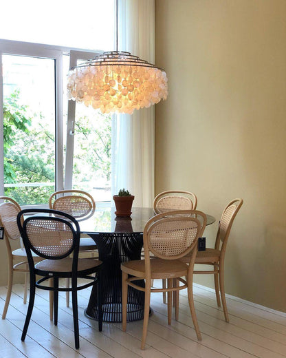 Round Shell Pendant light Chandelier