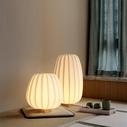 Fabric Minimalist Bedside lamp Table Lamp