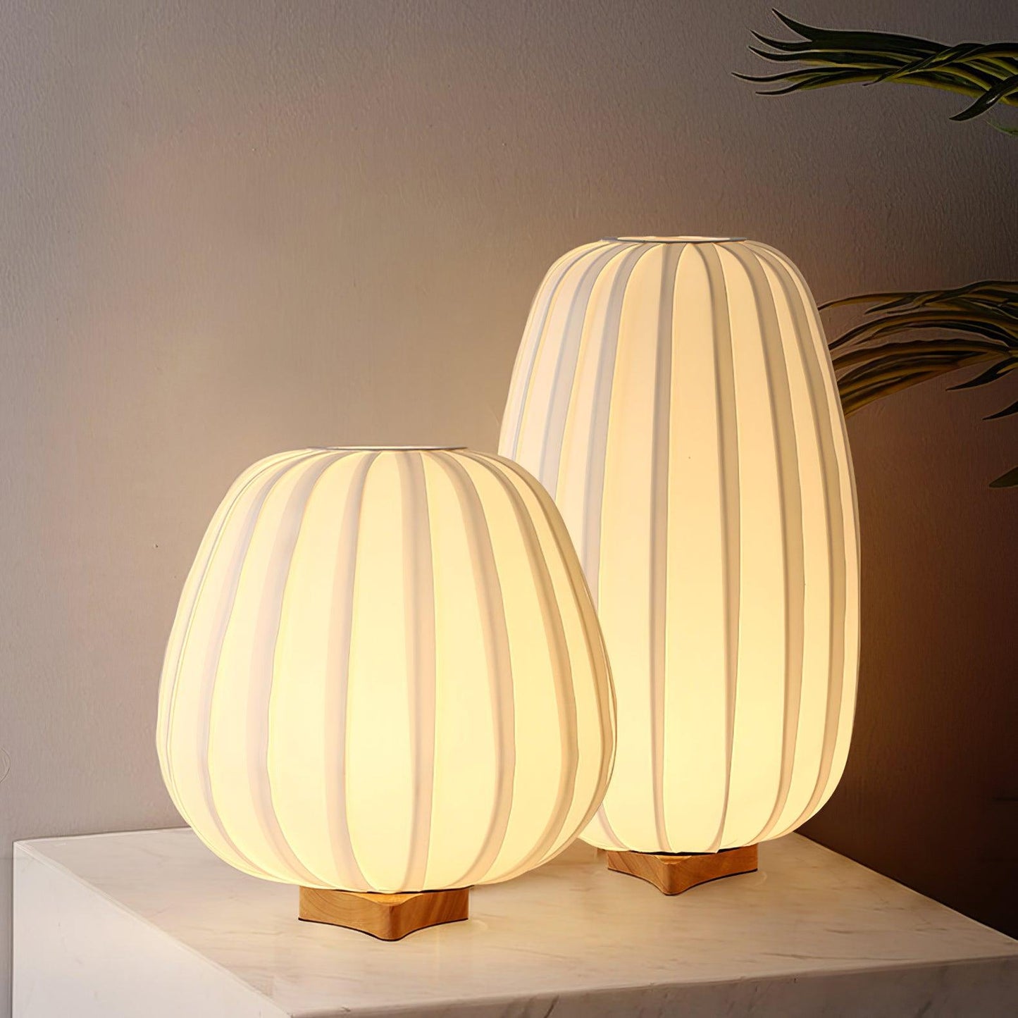 Fabric Minimalist Bedside lamp Table Lamp