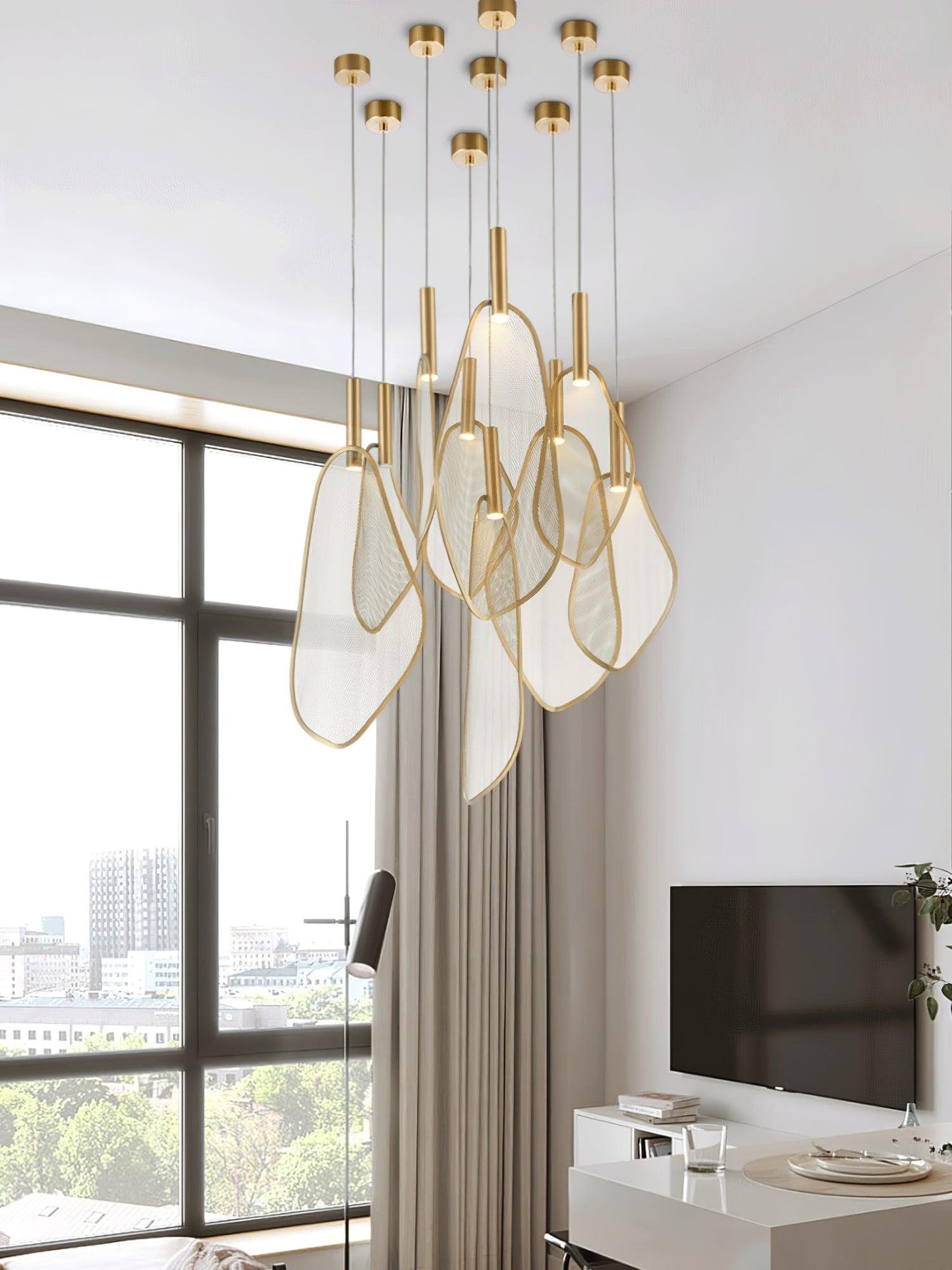 Fan Shape Ceiling light fitting Pendant Light