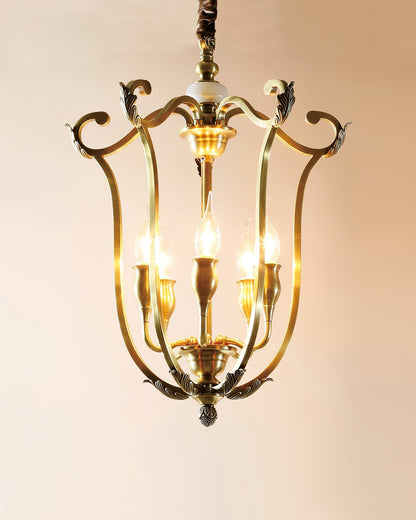 Farmhouse Lantern Electrolier Chandelier