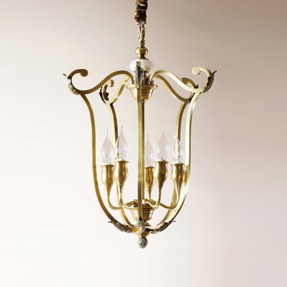 Farmhouse Lantern Electrolier Chandelier