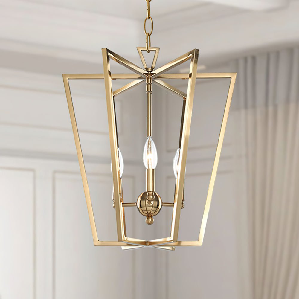 Farmhouse Lantern Electrolier Chandelier