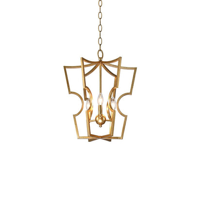 Farmhouse Lantern Electrolier Chandelier