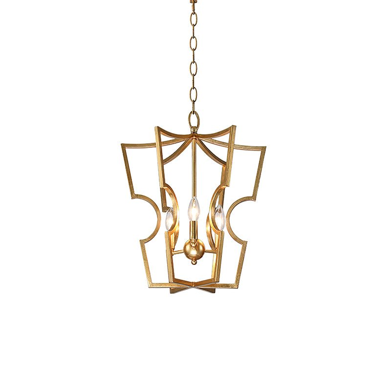 Farmhouse Lantern Electrolier Chandelier