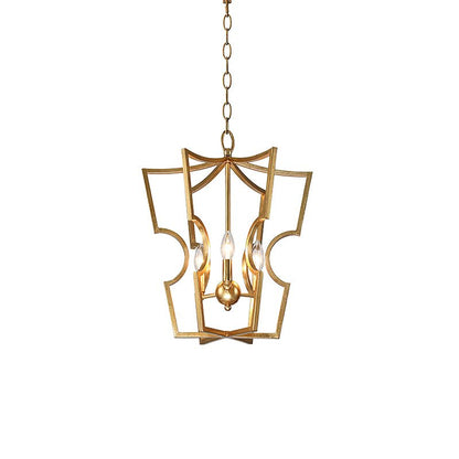 Farmhouse Lantern Electrolier Chandelier