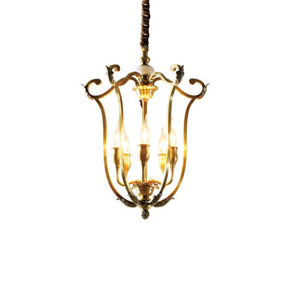 Farmhouse Lantern Electrolier Chandelier