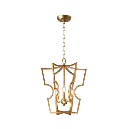 Farmhouse Lantern Electrolier Chandelier