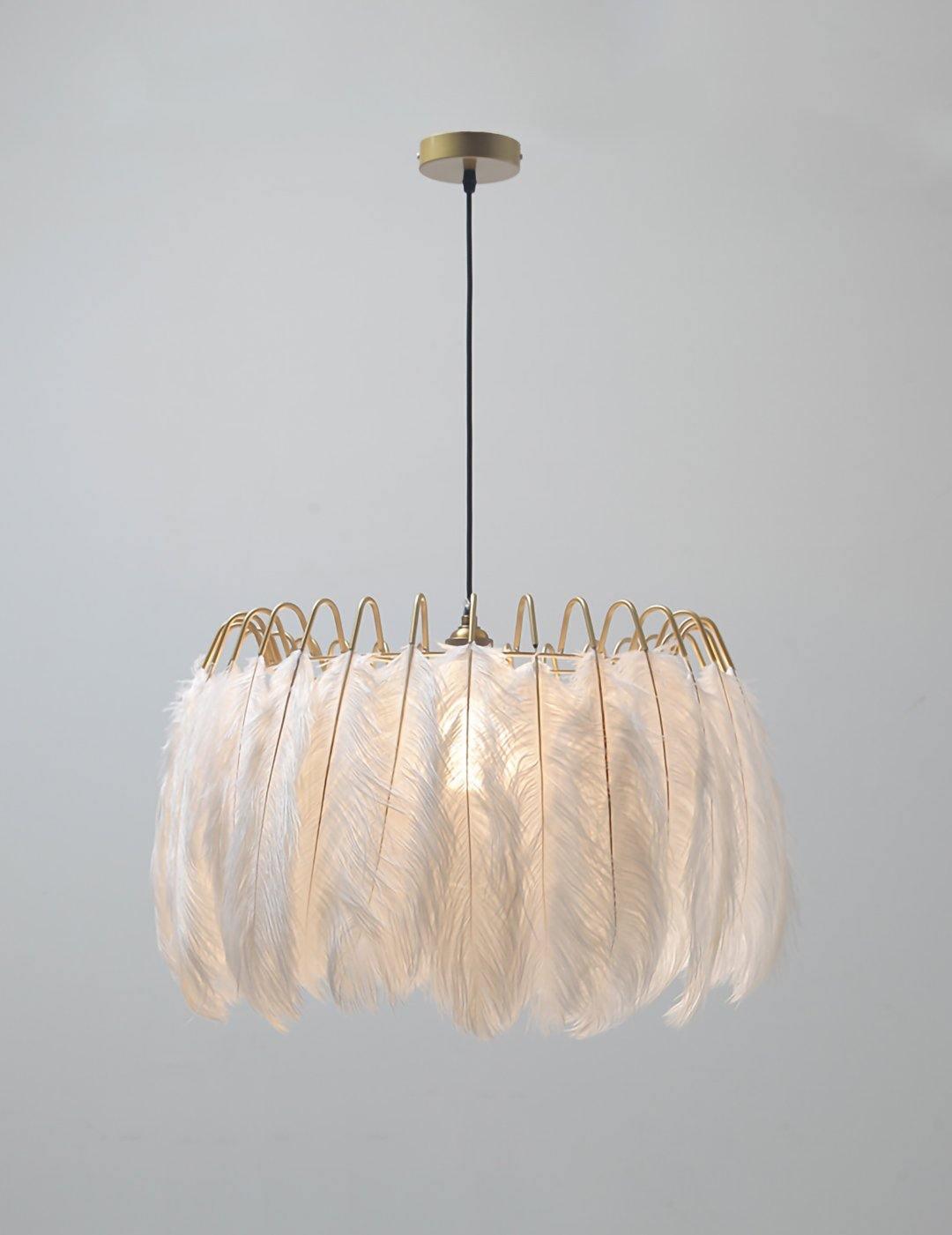 Feather Drop light Pendant Lamp