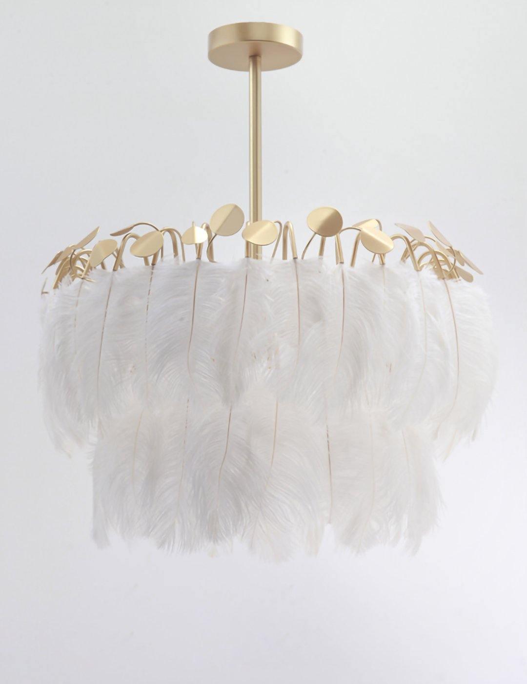 Feather Drop light Pendant Lamp