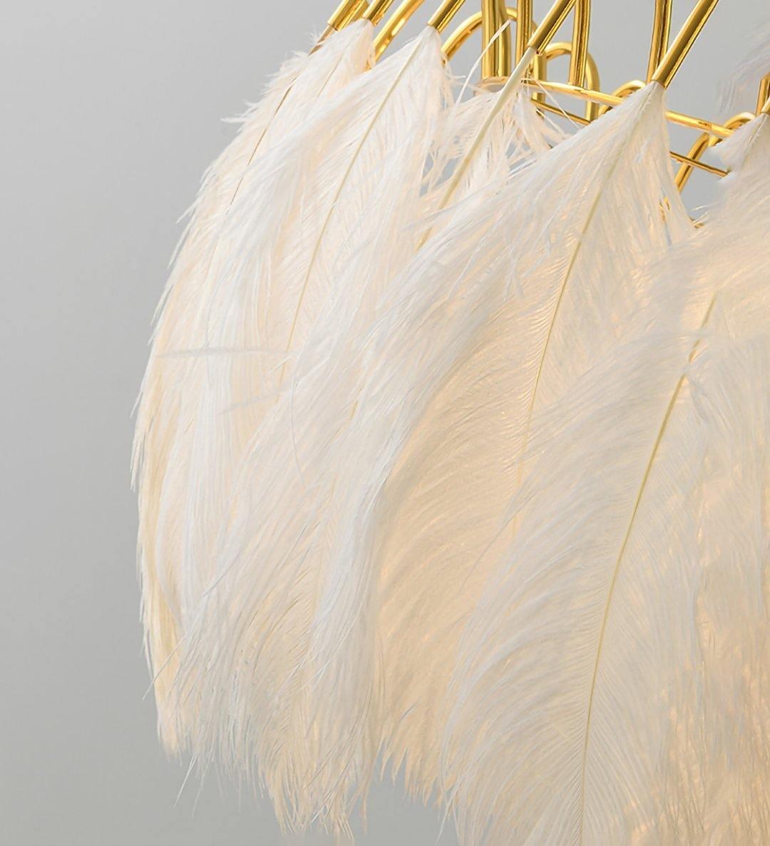 Feather Drop light Pendant Lamp