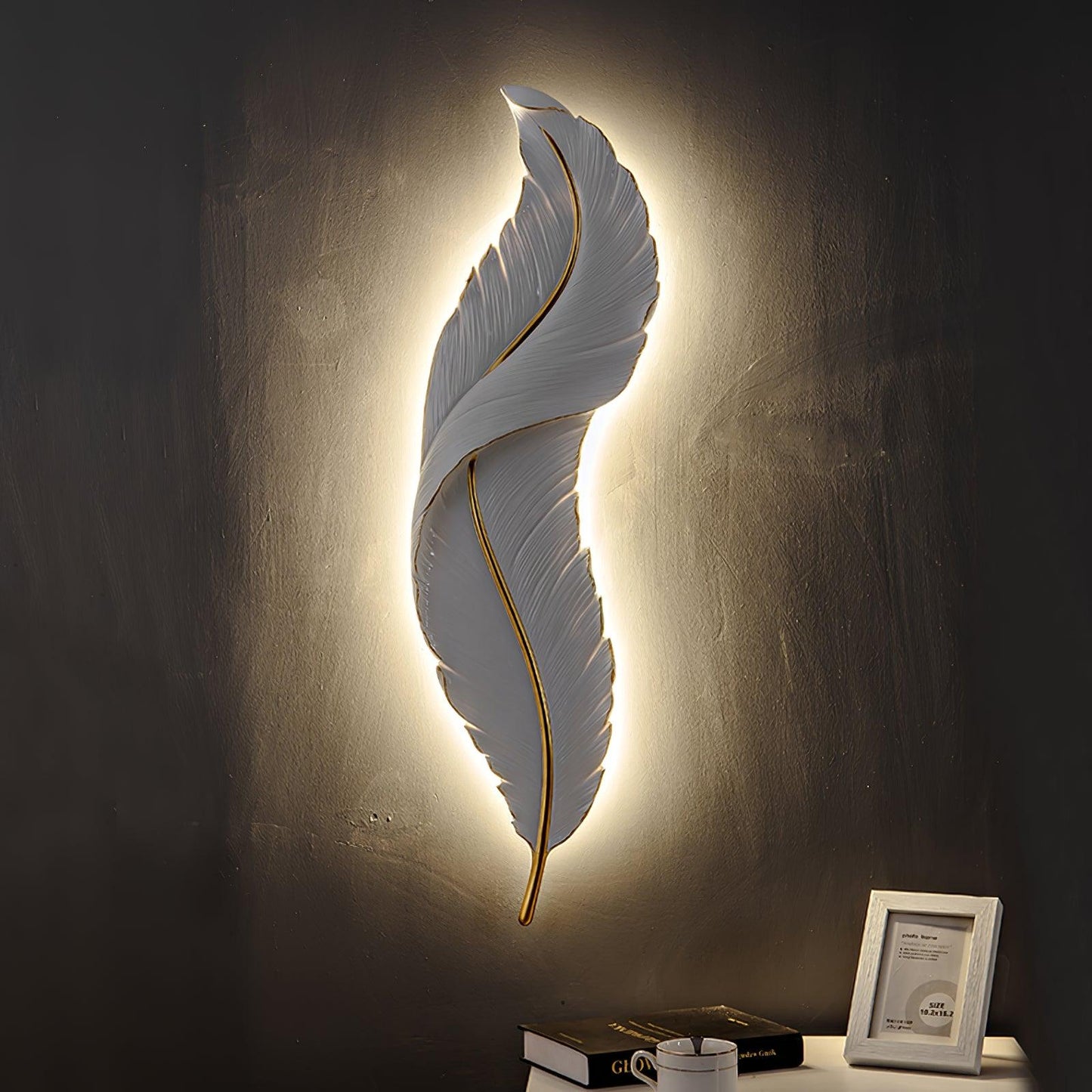 Feather Lamp bracket Wall Lamp