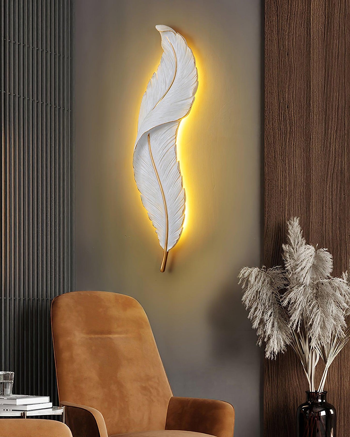 Feather Lamp bracket Wall Lamp