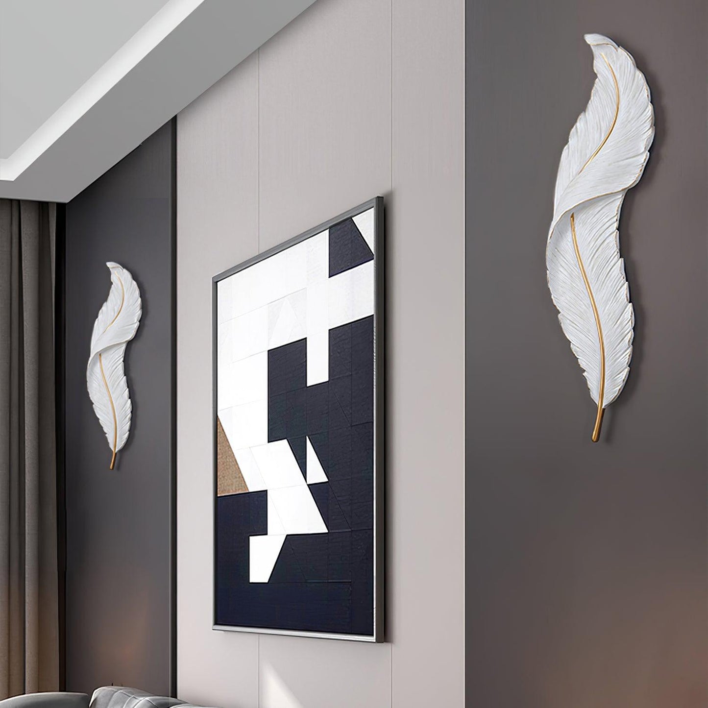 Feather Lamp bracket Wall Lamp