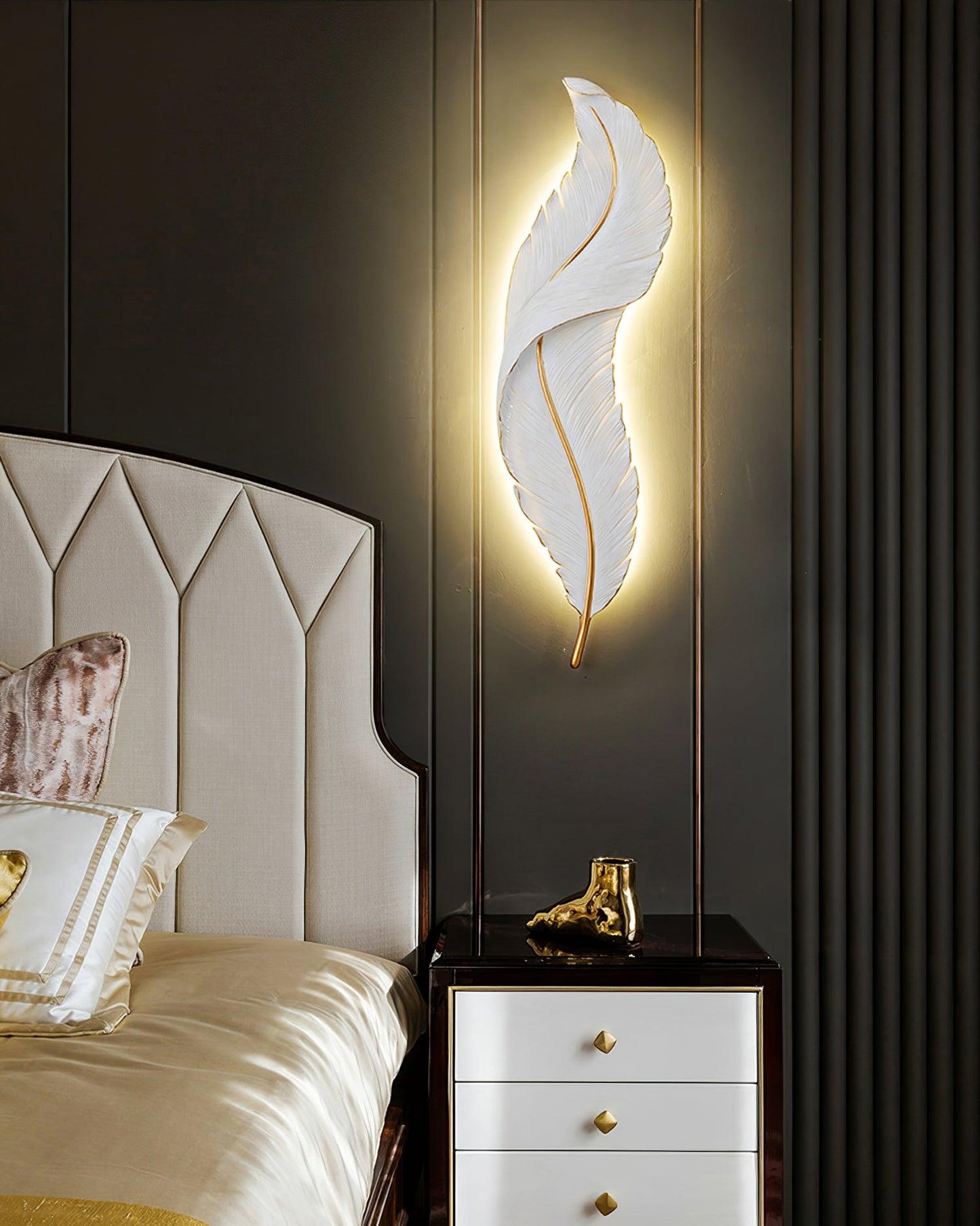 Feather Lamp bracket Wall Lamp