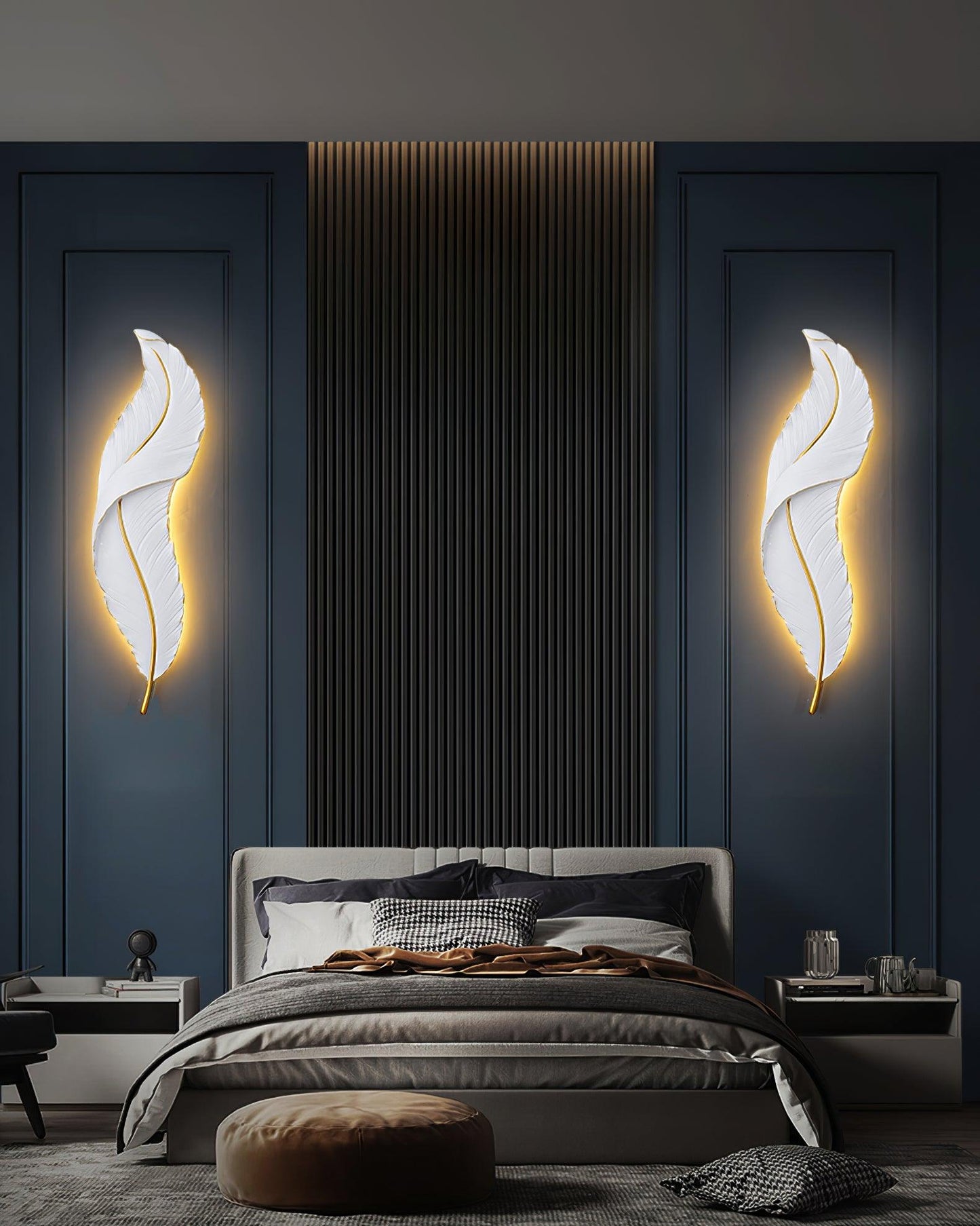 Feather Lamp bracket Wall Lamp