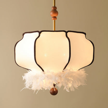 Feathered Lantern Houselight Pendant Light