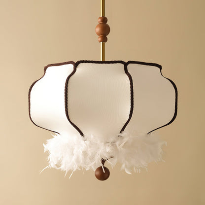 Feathered Lantern Houselight Pendant Light