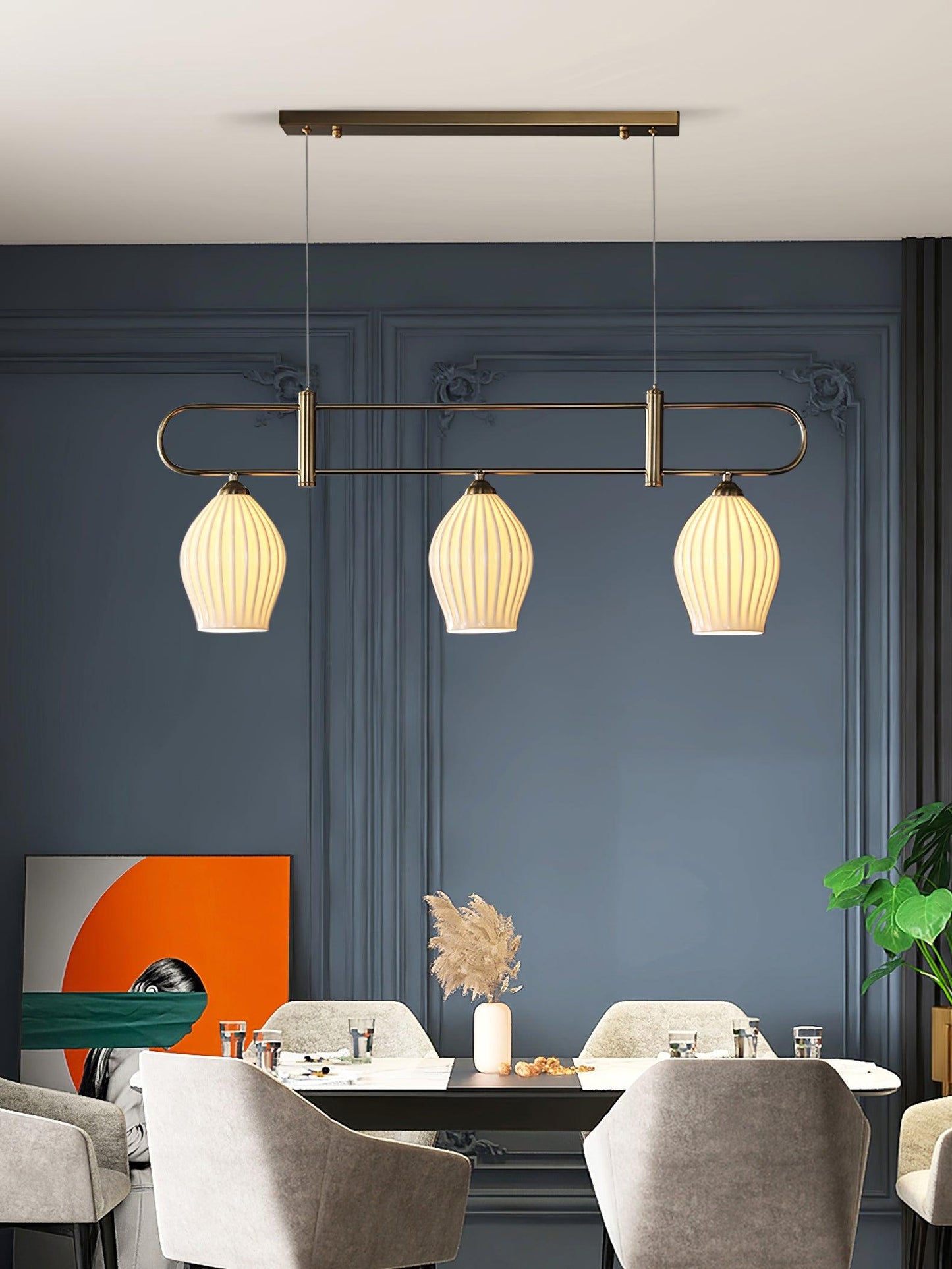 Fin Droplight Pendant Light