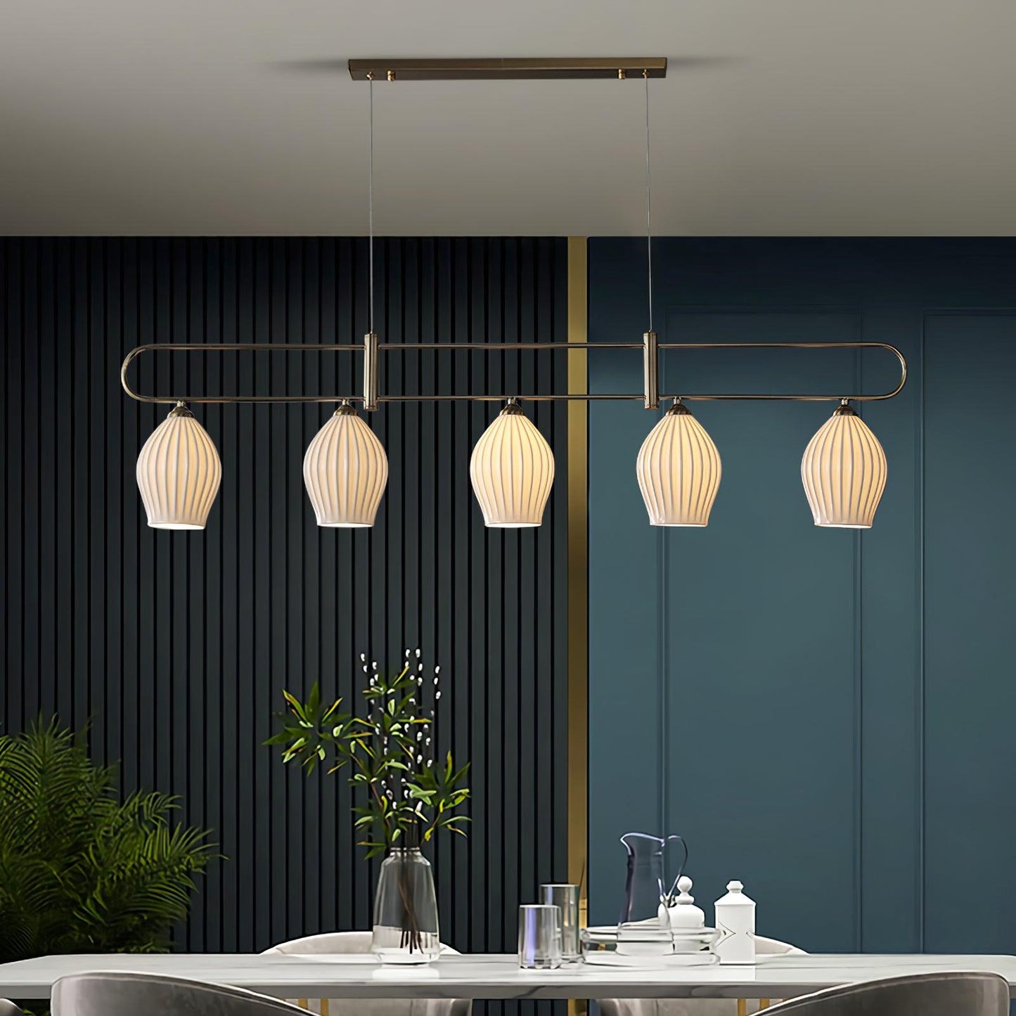 Fin Droplight Pendant Light