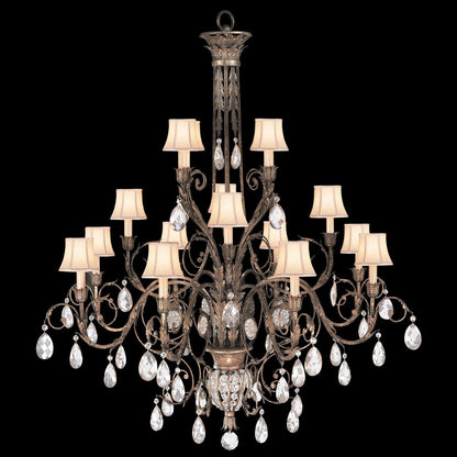 Fine Art A Midsummer Nights Dream 57" Round Chandelier With Shade