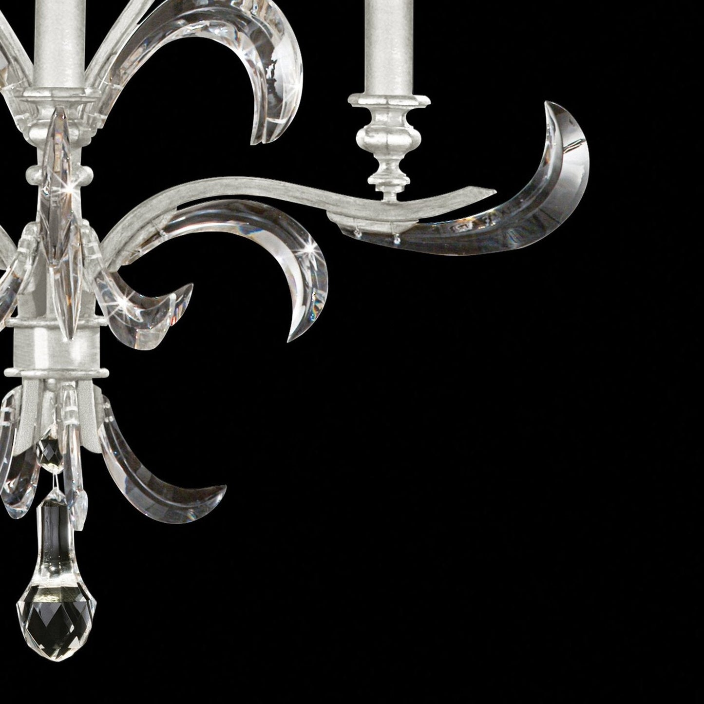 Fine Art Beveled Arcs 28" Chandelier