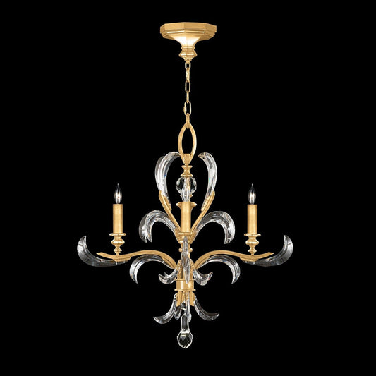 Fine Art Beveled Arcs 28" Chandelier