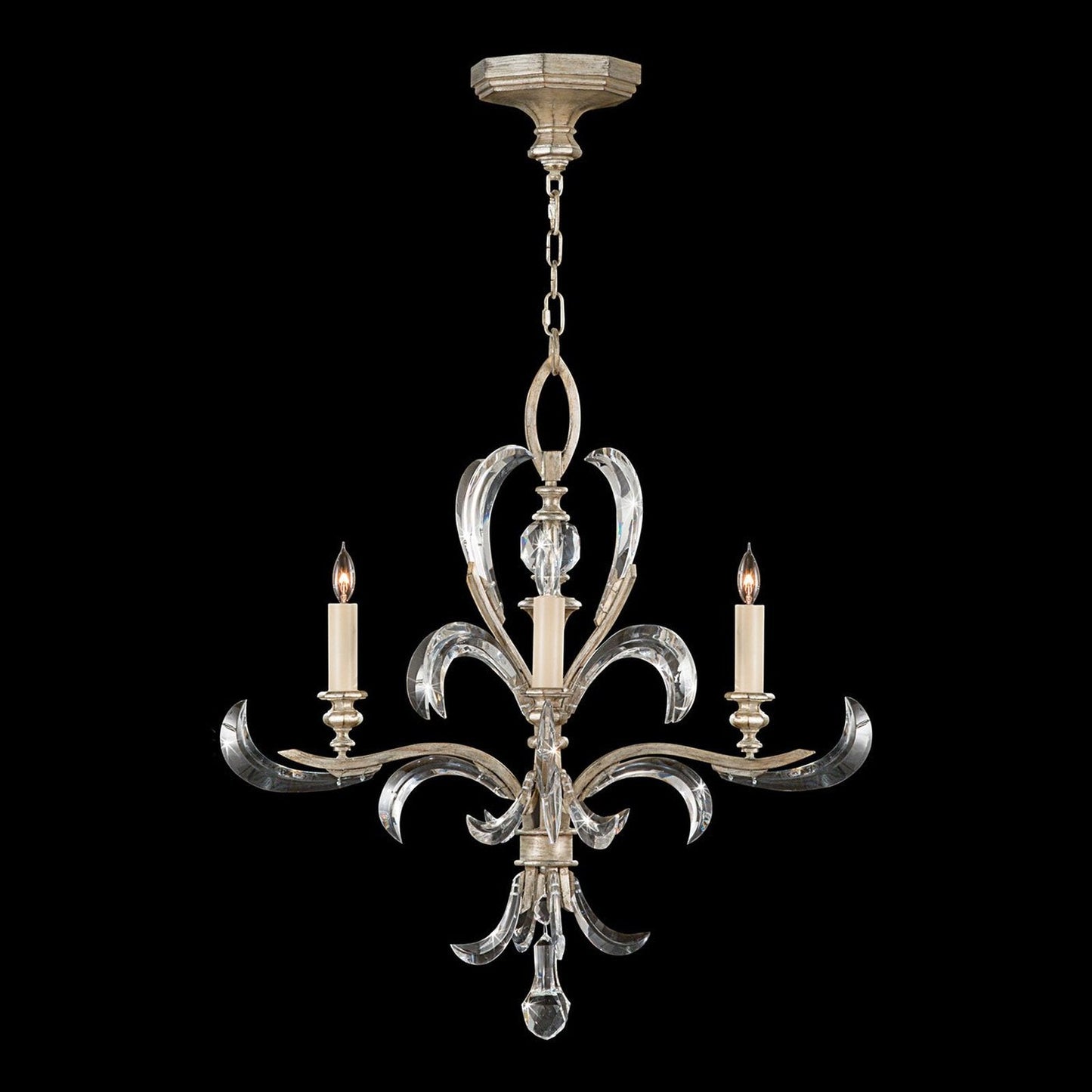 Fine Art Beveled Arcs 28" Chandelier