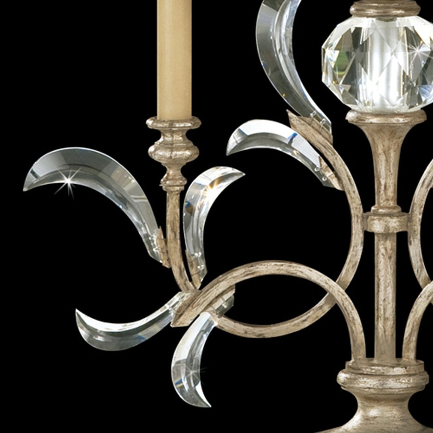 Fine Art Beveled Arcs 34" Table Lamp