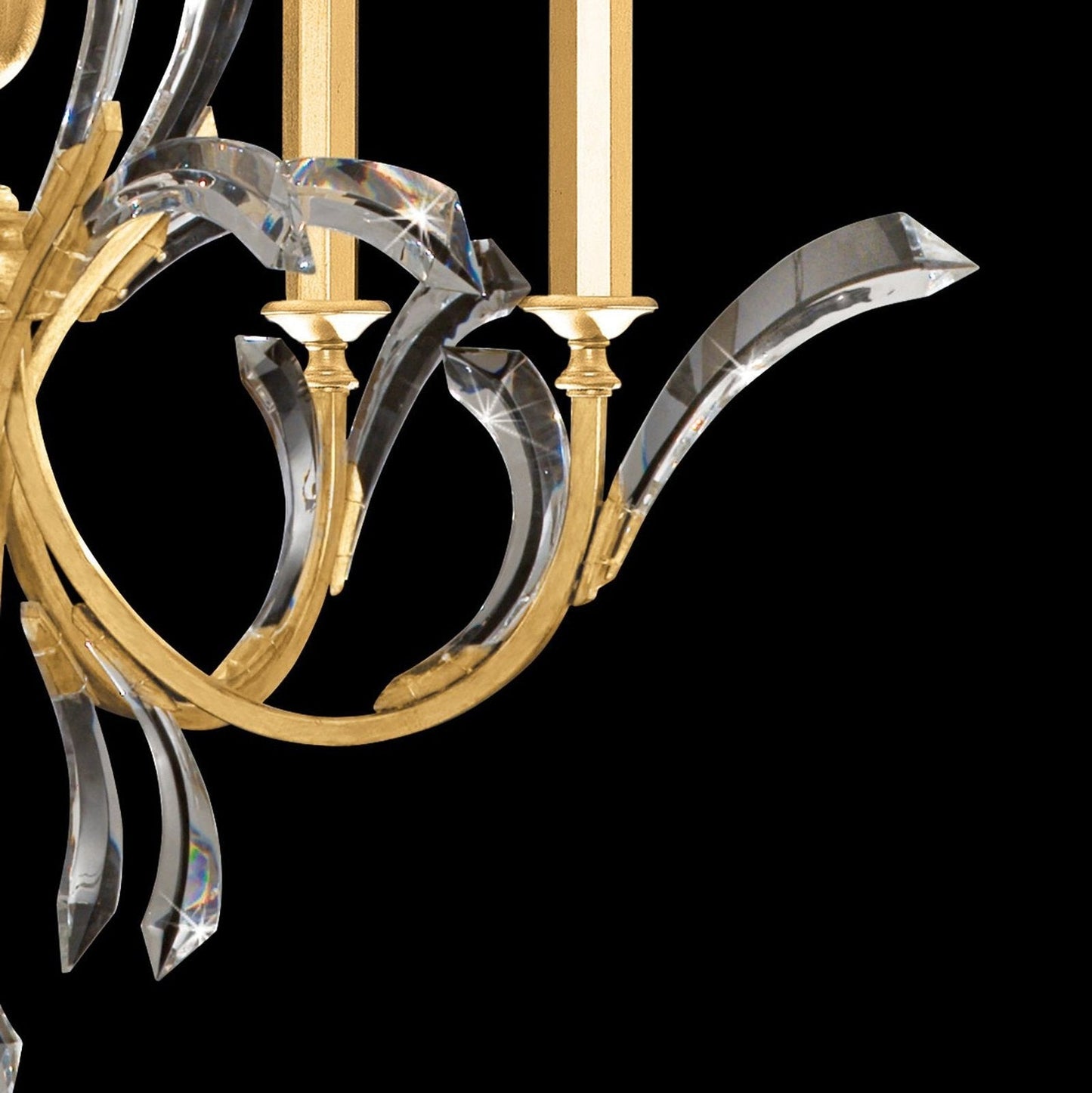 Fine Art Beveled Arcs 36" Chandelier