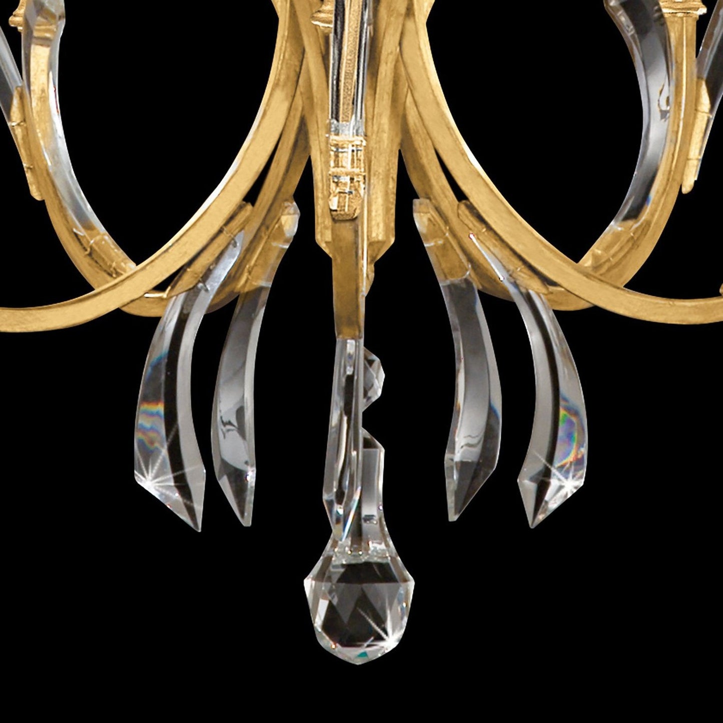 Fine Art Beveled Arcs 36" Chandelier