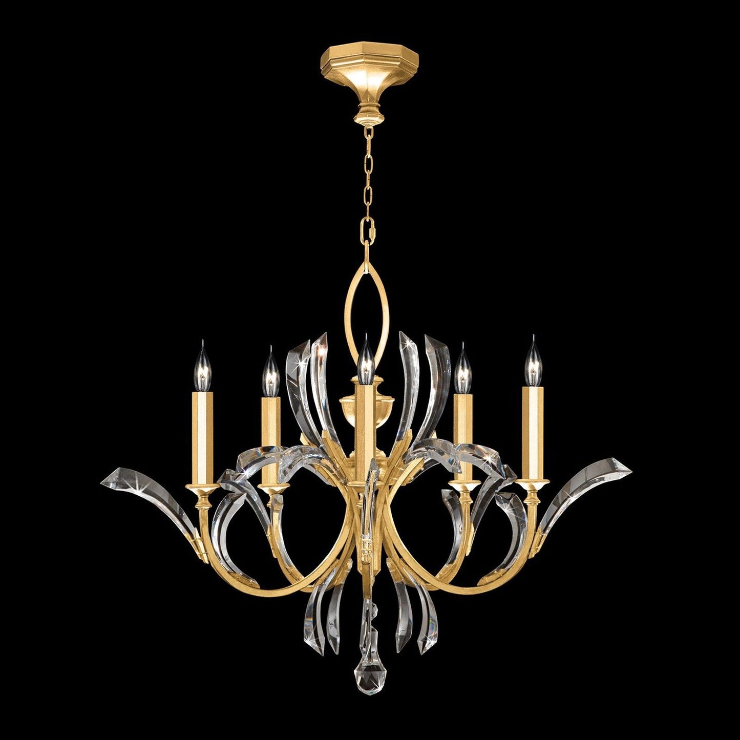 Fine Art Beveled Arcs 36" Chandelier