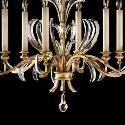 Fine Art Beveled Arcs 37" Chandelier